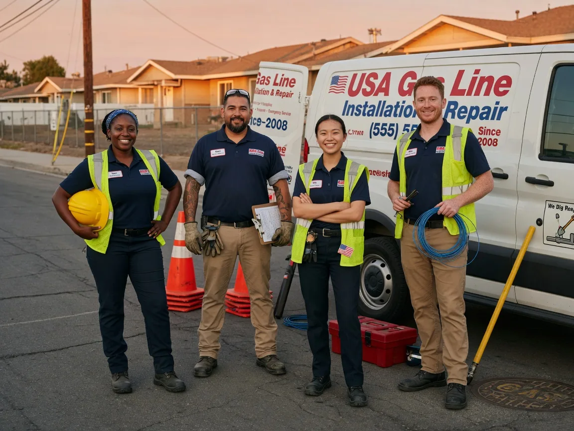 Gas Line Installation company in Chester, NE